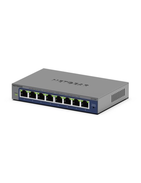 GS108Ev4 No administrado L2/L3 Gigabit Ethernet (10/100/1000) Gris