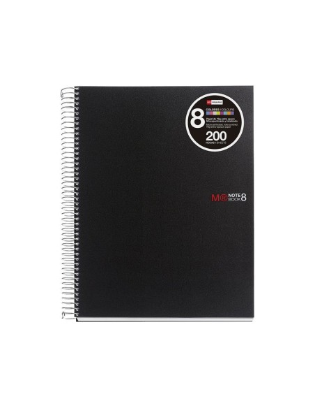 MIQ CUAD NB8 5X5 A5 NEGRO 42007