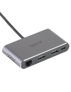 Hub C 8 en 1 2xHDMI 2xUSB 2xSD RJ45 PD100W