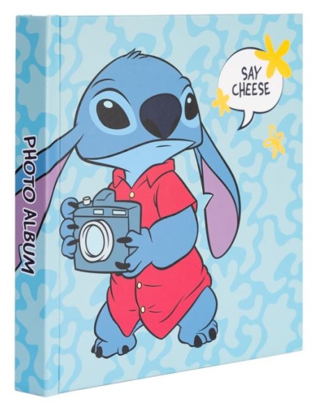 ALBUM FOTO 16X16CM 24 PAGINAS AUTOADHESIVAS DISNEY STITCH