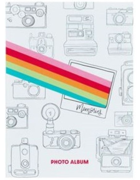 ALBUM FOTO SOFT 36 BOLSILLOS 10X15 CM VINTAGE CAMERAS