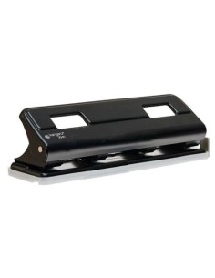 Taladro 4 punzones kangaro 2040 12 15 hojas color negro