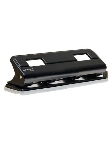 Taladro 4 punzones kangaro 2040 12 15 hojas color negro