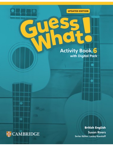 Guess What British English Updated Level 6 Activity Book with Digital Pack