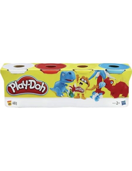 PACK DE 4 BOTES PLAY DOH