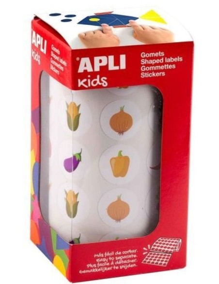 ROLLO GOMETS TEMATICOS HORTALIZAS