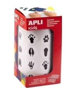 ROLLO GOMETS TEMATICOS HUELLAS