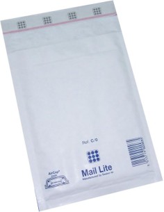 PAQ 10 BOLSA BLANCO ACOLCHADA AK 20 AUTOADHESIVA 350X470MM