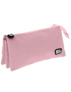 PORTATODO TRIPLE BITS ampBOBS ROSA SOFT 23X10X10 CM