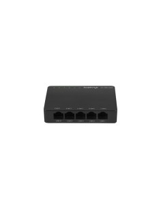 DSP2-1005-12V switch No administrado Gigabit Ethernet (10/100/1000) Negro