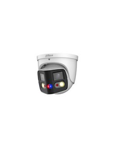 (DH-IPC-PDW3849P-A180-E2-AS-PV-0280B) DAHUA CÁMARA IP DOMO PANORÁMICA TIOC DUO WDR WIZSENSE 2X4MP LED IR & LUZ CÁLIDA IP67 ALARM