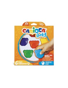 Teddy Crayons BABY - 6 Pz