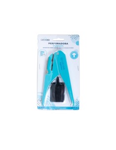 66210117 perforador de papel Verde Pack 4 unidades