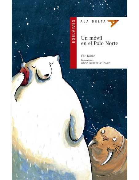 Un movil en le polo norte