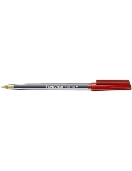 BOLIG.STAEDTLER 430 NORMAL ROJO - Pack de 50 unidades