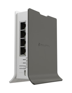 hAP ax lite LTE6 router inalámbrico Gigabit Ethernet Banda única (2,4 GHz) Gris, Blanco