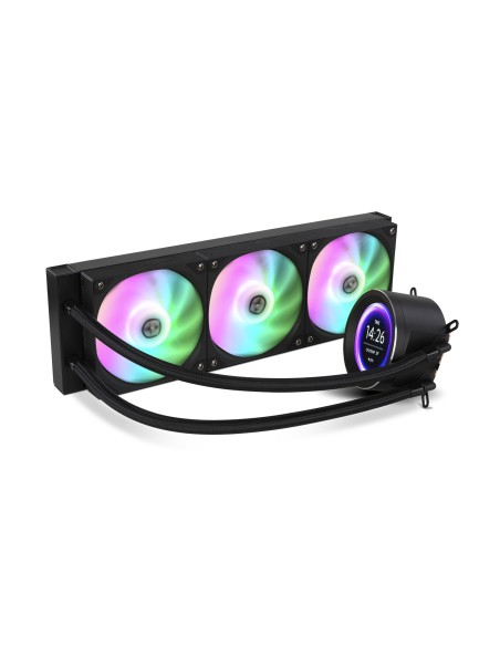 X-360 LCD Procesador Refrigerador de aire 12 cm Negro 1 pieza(s)