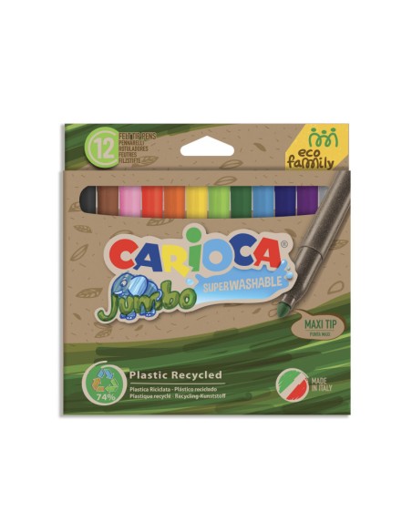 Eco Family Jumbo rotulador Multicolor 12 pieza(s)