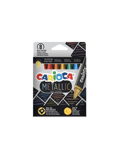 Ceras Maxi Wax Metallic - 8 Uds
