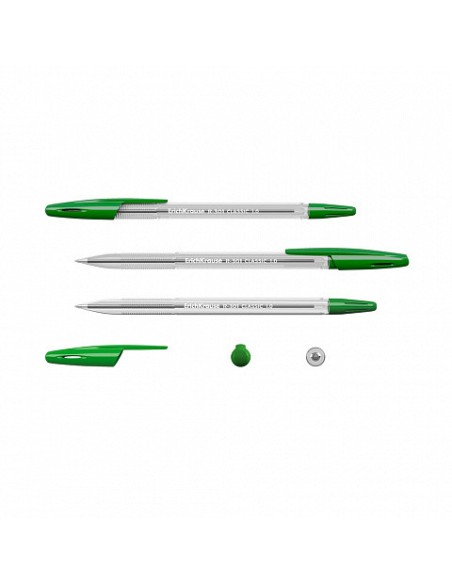 BOLÍGRAFO R-301 CLASSIC STICK 1.0, TINTA COLOR: VERDE ERICH KRAUSE 43187