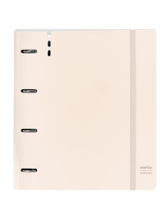 CARPEBLOC PP FOAM 4 ANILLAS 35MM BLANCO CON RECAMBIO