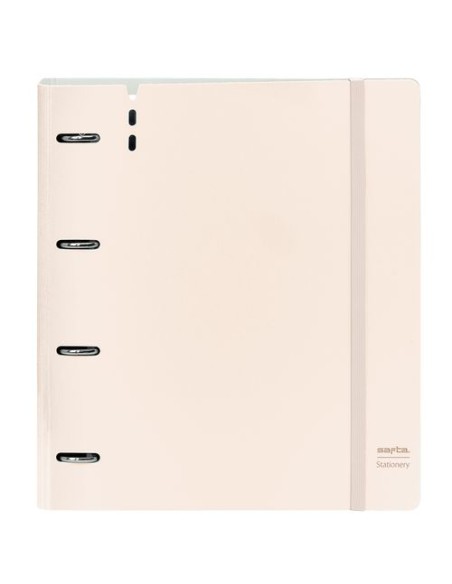 CARPEBLOC PP FOAM 4 ANILLAS 35MM BLANCO CON RECAMBIO