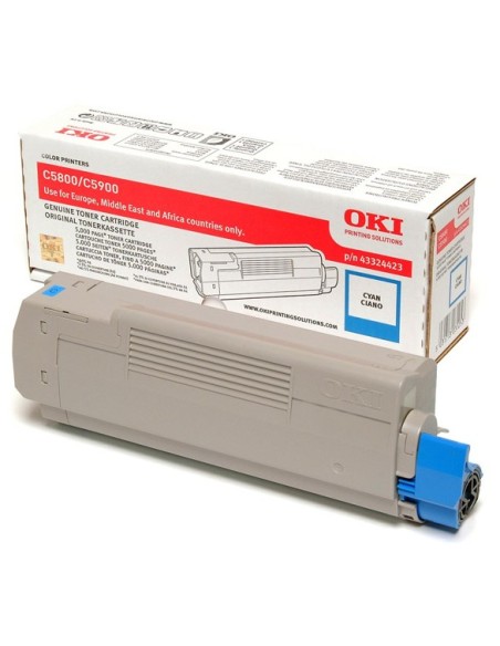 43324423 cartucho de tóner 1 pieza(s) Original Cian