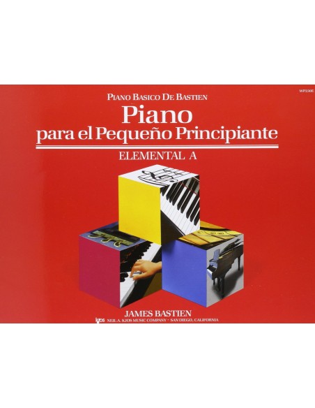 Piano para pequeno pincipiante nivel elemental A