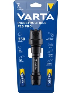 Indestructible F20 Pro Negro Linterna de mano LED