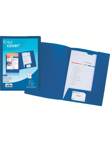 43500E carpeta Polipropileno (PP) Multicolor A4