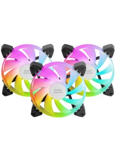 MF-3A Carcasa del ordenador Ventilador 12 cm Negro 3 pieza(s)