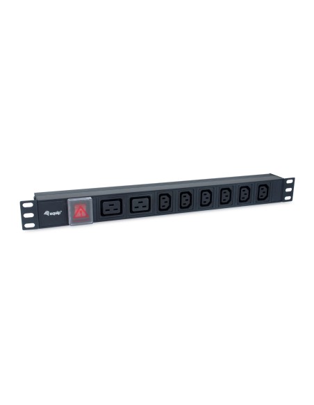 333316 unidad de distribución de energía (PDU) 8 salidas AC 1U Negro