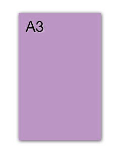 PAQ 50 CARTULINAS IRIS A3 185G LILA