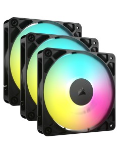 RS120 ARGB Carcasa del ordenador Ventilador 12 cm Negro 3 pieza(s)