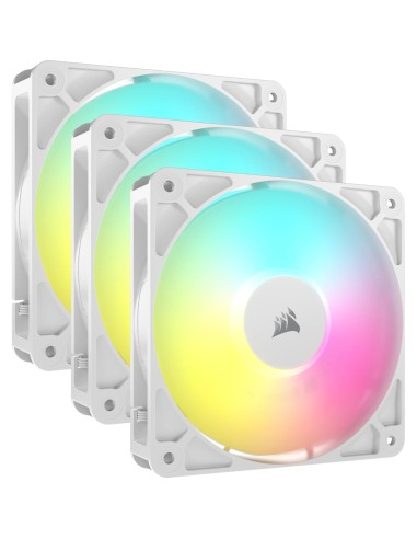 RS120 ARGB Carcasa del ordenador Ventilador 12 cm Blanco 3 pieza(s)