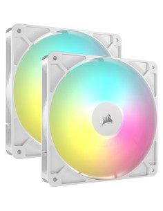 RS140 ARGB Carcasa del ordenador Ventilador 14 cm Blanco 2 pieza(s)