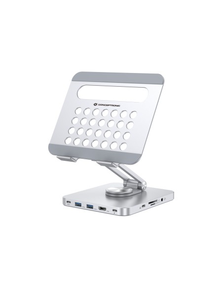 DONN26G mueble y soporte para dispositivo multimedia Plata Tableta Carro para administración de tabletas