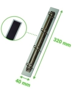 SOPORTE 4 ANILLAS TARIFOLD MAGNETIC 32x4