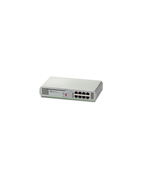 AT-GS910/8E-50 No administrado Gigabit Ethernet (10/100/1000) Gris
