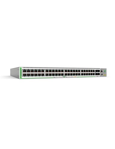 AT-GS980M/52PS-50 Gestionado L3 Gigabit Ethernet (10/100/1000) Energía sobre Ethernet (PoE) Gris