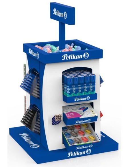 Expositor sobremesa multiproducto pelikan