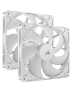RS140 Carcasa del ordenador Ventilador 14 cm Blanco 2 pieza(s)