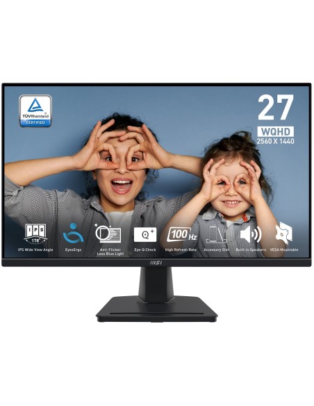 Pro MP275Q pantalla para PC 68,6 cm (27") 2560 x 1440 Pixeles Wide Quad HD LED Negro
