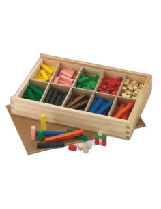 44-2 caja de almacenaje Rectangular Madera