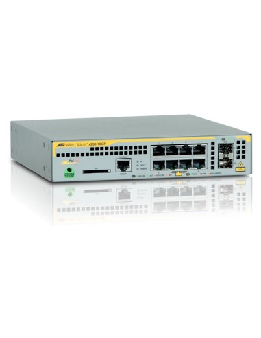 AT-x230-10GP-50 Gestionado L2+ Gigabit Ethernet (10/100/1000) Energía sobre Ethernet (PoE) Gris