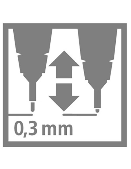 SENSOR fine rotulador de punta fina Fino Verde 1 pieza(s)