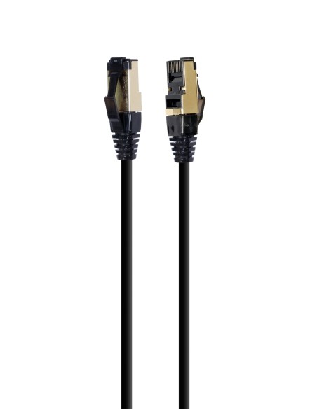 PP8-LSZHCU-BK-2M cable de red Negro Cat8 S/FTP (S-STP)