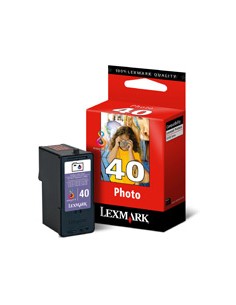 Nr. 40 Photo Print Cartridge cartucho de tinta 1 Cartridge Original Foto negro