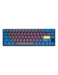 One 3 SF teclado Juego USB Azul, Gris, Amarillo