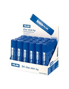 MILAN PEGAMENTO BARRA 8GR CAJA EXPOSITORA -24 BARRAS-